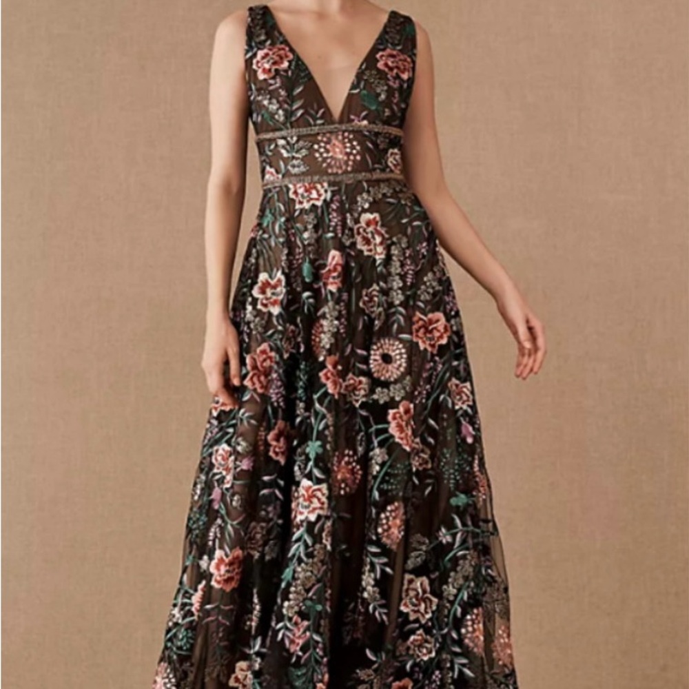 Bronx and Banco Multicolor Floral Maxi Dress